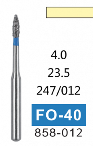 Алмазный бор FO-40